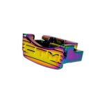 CTM Tactical CNC Upper Lock for AAP-01/C - Electroplated Rainbow