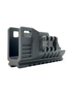 CTM Tactical Extended rail blast shield for AAP-01 - Black