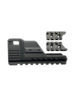 CTM Tactical Extended rail blast shield for AAP-01 - Black - obrazek 6