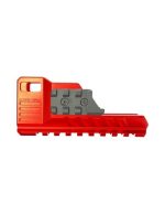 CTM Tactical Extended rail blast shield for AAP-01 - Red - obrazek 2