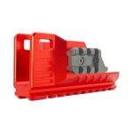 CTM Tactical Extended rail blast shield for AAP-01 - Red