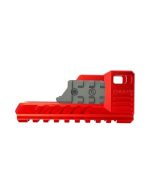 CTM Tactical Extended rail blast shield for AAP-01 - Red - obrazek 3