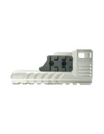 CTM Tactical Extended rail blast shield for AAP-01 - Silver - obrazek 3