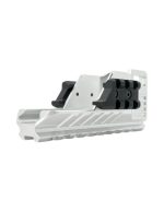 CTM Tactical Extended rail blast shield for AAP-01 - Silver - obrazek 4