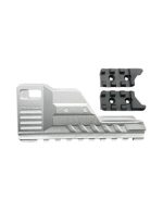 CTM Tactical Extended rail blast shield for AAP-01 - Silver - obrazek 6