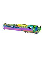CTM Tactical FUKU-2 AAP-01 upper Baby Shark Cut out - Electroplated Chamaleon - obrazek 3