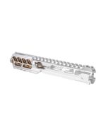 CTM tactical FUKU-2 CNC upper set - Long cut out for AAP-01 - Silver / Gold - obrazek 2