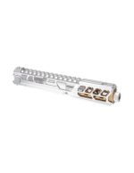 CTM tactical FUKU-2 CNC upper set - Long cut out for AAP-01 - Silver / Gold - obrazek 4
