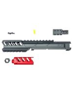 CTM tactical FUKU-2 CNC upper set - Long Normal for AAP-01 - Black / Red - obrazek 4