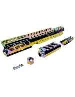 CTM tactical FUKU-2 CNC upper set - Long Normal for AAP-01 - Electroplated Rainbow - obrazek 5