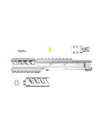 CTM tactical FUKU-2 CNC upper set - Long Normal for AAP-01 - Silver / Silver - obrazek 3