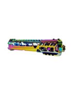 CTM tactical FUKU-2 CNC upper set - short cut out for AAP-01 - Electroplated Chameleon - obrazek 3