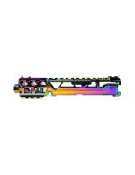 CTM tactical FUKU-2 CNC upper set - short cut out for AAP-01 - Electroplated Chameleon - obrazek 4