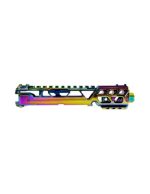 CTM tactical FUKU-2 CNC upper set - short cut out for AAP-01 - Electroplated Chameleon - obrazek 5