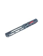 CTM tactical FUKU-2 CNC upper Skeleton pour AAP-01 - Black / Red - obrazek 3