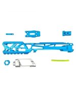 CTM tactical FUKU-2 CNC upper Skeleton pour AAP-01 - Blue / Silver - obrazek 3