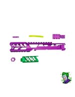 CTM tactical FUKU-2 CNC upper Skeleton pour AAP-01 - Purpel / Green - obrazek 5