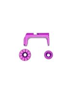 CTM tactical Fuku-2 Frame CNC Magazine Release Set for AAP-01 - Purpel - obrazek 2