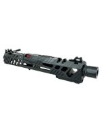 CTM tactical split slide Superline for TM Hi-capa 5.1 - Black - obrazek 5
