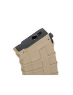 Cyma 130rds polymer mid-cap Magazine for AK - TAN - obrazek 3