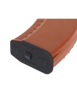 CYMA 150rds Mid-Cap Magazine for AK AEG - orange - obrazek 3