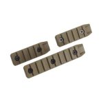 Cyma rail For URX keyMod lot of 3 - Tan