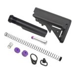 CYMA SF stock, 6 pos stock tube and recoil kit set for CGS / MWS M4
