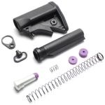 CYMA UCIW stock, 4 pos stock tube and recoil kit set for M4 CGS / MWS