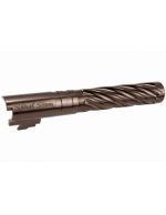 Dr.Black TM Hi-Capa 5.1 Outer barrel Spiral Storm - Brown - obrazek 2