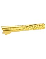 Dr.Black TM Hi-Capa 5.1 Outer barrel Spiral Storm - Gold - obrazek 2