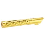 Dr.Black TM Hi-Capa 5.1 Outer barrel Spiral Storm - Gold