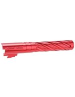 Dr.Black TM Hi-Capa 5.1 Outer barrel Spiral Storm - Red - obrazek 2