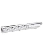 Dr.Black TM Hi-Capa 5.1 Outer barrel Spiral Storm - Silver - obrazek 2