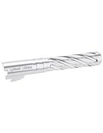 Dr.Black TM Hi-Capa 5.1 Outer barrel Spiral Storm - Silver