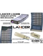 EMG Cyma 30rds Lancer L5AWM Gas Magazine for CGS - FDE - obrazek 6