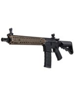 EMG CM105 Platinum Daniel Defense DDM4A1 Carbine 12 inch AEG black tan