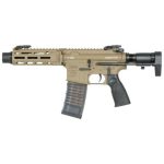 EMG CYMA Daniel Defense DDM4 PDW SBR AEG - FDE