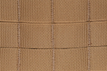 Dodatkowy panel Molle do kamizelek typu Chest Rig Wosport Coyote Brown - obrazek 3