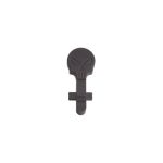 Gate Bolt-Catch 1A1 - Black Mat