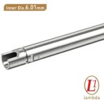 Lambda 01 precision Barrel 6.01 for GBB / MWS 250mm