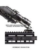 Magpul M-LOK® M-LOK® Cantilever Rail/Light Mount, Aluminum - obrazek 4