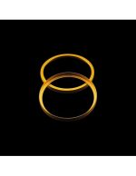 Mancraft 35mm anodized carbon suppressor endrings - Gold - obrazek 2