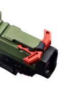 Mancraft Ambidextrous CNC Charging handle for M4 AEG - Red - obrazek 3