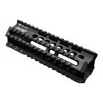 Mancraft CNC Quadrail RIS freefloat handguard for M4 / AR15 - 7inch