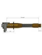 Mancraft MSB Hybrid outer barrel CNC Carbon 7.5 inch for M4 AEG - Black - obrazek 2