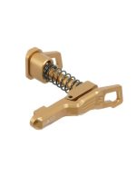 Maxx Model CNC advanced Magazine Release Style B for MTW M4 - Dark Earth - obrazek 2