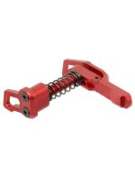 Maxx Model CNC advanced Magazine Release Style B for MTW M4 - Red - obrazek 3