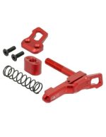 Maxx Model CNC advanced Magazine Release Style B for MTW M4 - Red - obrazek 5