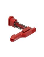 Maxx Model CNC advanced Magazine Release Style C for MTW M4 - Red