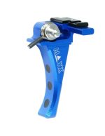 Maxx Model CNC Advanced Speed Trigger Style D blue for Scorpion EVO-3